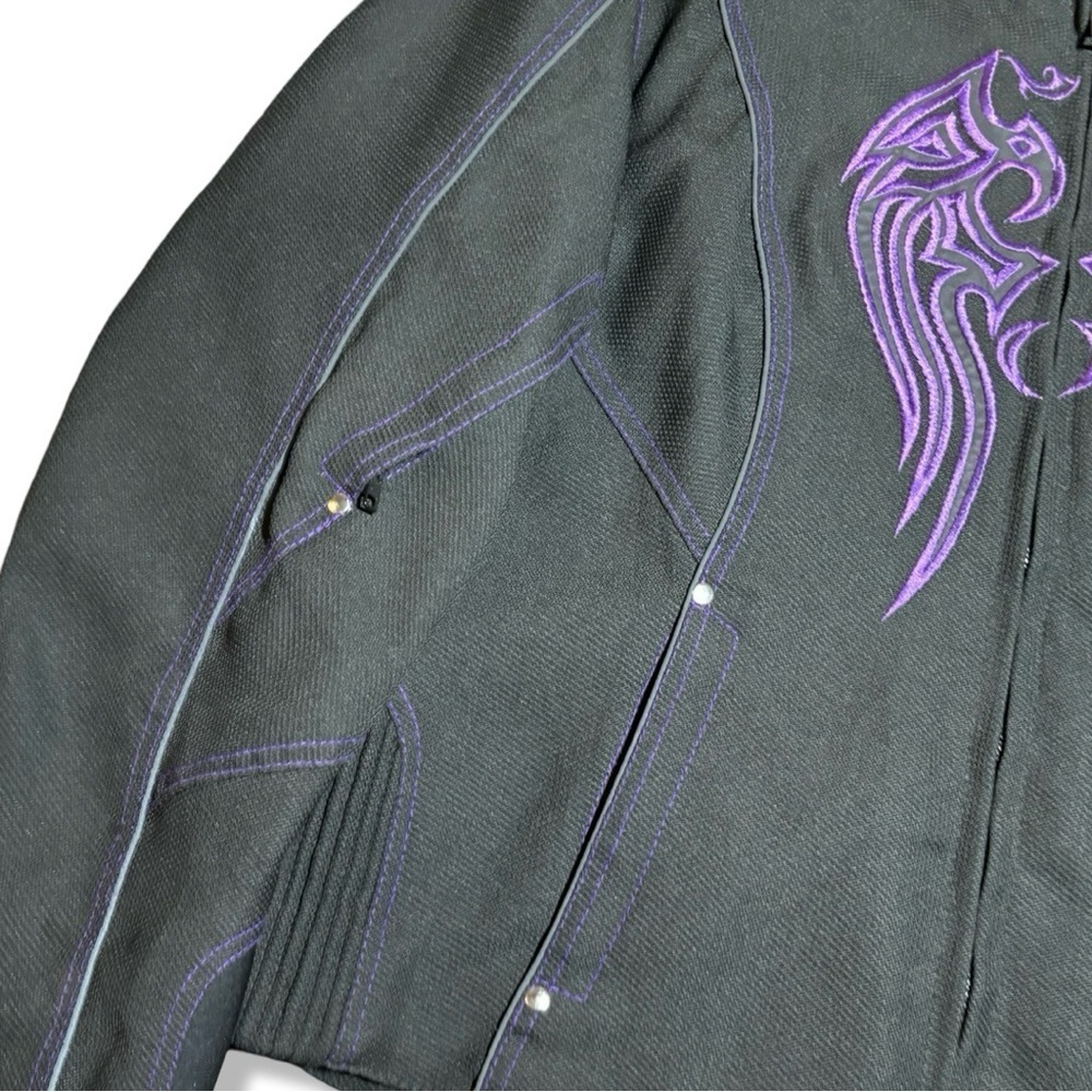 Vintage Y2K Tribal Biker Jacket - Picture 3 of 5